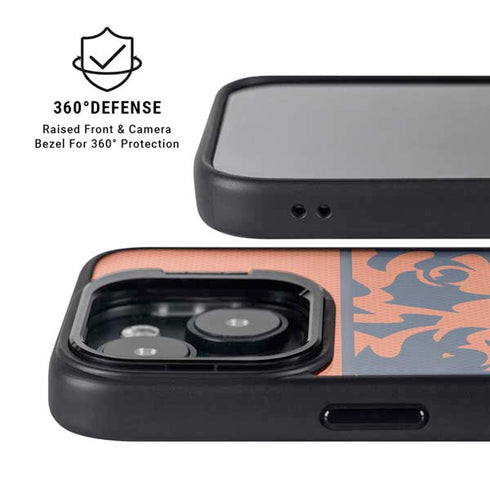 NFL Chicago Bears Zone Block iPhone 14 Kickstand Case